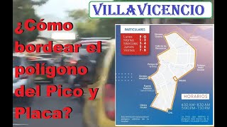 CÓMO DELINEAR EL POLÍGONO DEL PICO Y PLACA EN VILLAVICENCIO ENERO 162024 [upl. by Buzz]