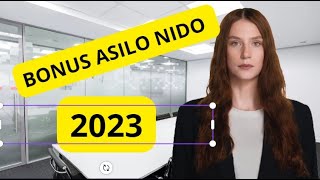 BONUS ASILO NIDO 2023 [upl. by Lrak37]