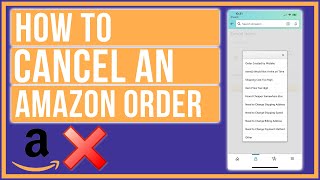 How To Cancel An Amazon Order  Full Refund [upl. by Entruoc933]