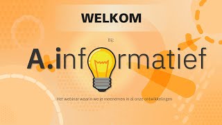 Ainformatief webinar 6 juni 2024 [upl. by Inod665]