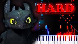 This Is Berk from How to Train Your Dragon  Piano Tutorial [upl. by Airotna]