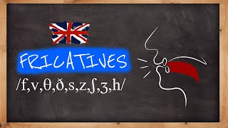 9 British English GB Fricative Consonant Sounds [upl. by Aleahs]