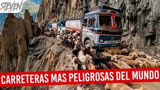 TOP 10 Carreteras Más Peligrosas Del Mundo [upl. by Idnic444]