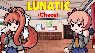 Lunatic  Chaos but Monika and Sayori sings it FNF COVER by itzcosmicc7 [upl. by Regan881]