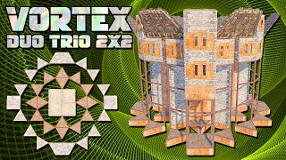 VORTEX 2x2 • Twin Bunker • Wide Gap • DuoTrioQuad Base • RUST [upl. by Kirst442]