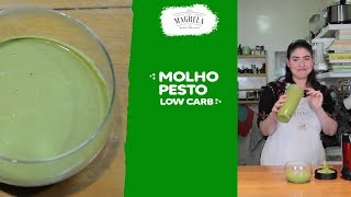 Como fazer pesto low carb [upl. by Ultann]