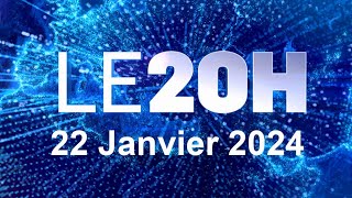 Journal 20h En Direct Lundi 22 janvier 2024 Info France [upl. by Dowlen]