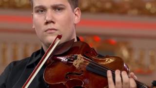 Robert Łaguniak Poland  Stage 1  International H Wieniawski Violin Competition STEREO [upl. by Norvall]