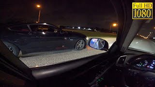 Tuned VR30 Infiniti Q50 VS Unknown Mods Drag Pack 50 Ford Mustang GT [upl. by Dodge]