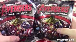 Avengers Age of ultron blind bag  action fiugres  MARVEL  bustine edicola sorpresa [upl. by Htelimay]