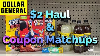 Dollar General 2 Haul amp Coupon Matchups  Week Of 112812421 [upl. by Dexter]