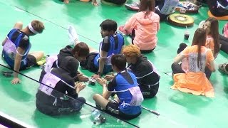 150810 아육대 방탄소년단 ISAC BTS 01 playing ABC game [upl. by Zoa]