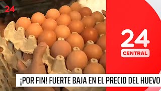 ¡Por fin Fuerte baja en el precio del huevo  24 Horas TVN Chile [upl. by Ahcirt]