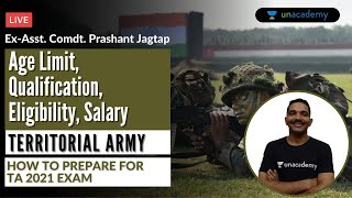 Territorial Army Info Age Limit Qualification Eligibility Salary  ExAsst Comdt Prashant Jagtap [upl. by Ydoow]