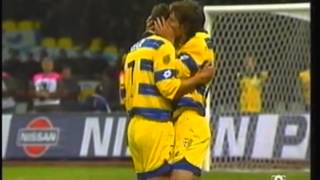 1999 May 12 Parma Italy 3 Olympique Marseille France 0 UEFA Cup [upl. by Zonnya]