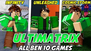 Roblox Dimension 12 and Negative Ben 10 Dimension Roblox Ben 10 Fighting Game [upl. by Soilissav]