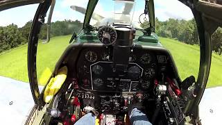 North American P51C Mustang  Part 3  Flight  Kermie Cam [upl. by Mussman]