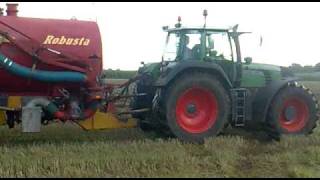 bouwland bemesten met fendt 916 en schuitemaker tank [upl. by Matronna59]