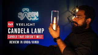 Yeelight Candela Lamp  Review  Candle Jo Pighalti Nahi [upl. by Nahshu]