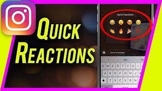 How to Use Instagram Story QUICK REACTIONS to Grow Your Following [upl. by Ennyroc123]