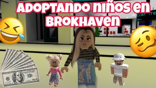 adoptando niños en brookhaven🤣didinig♡ [upl. by Aved195]