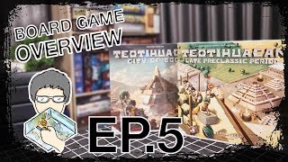 EP5  Board Game Overview  Teotihuacan with Exp เวียนว่ายตายเกิด ไปกับอารยธรรมเผ่ามายันต์ [upl. by Burkhardt]