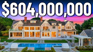 Inside The Hamptons Most Expensive Home [upl. by Neelac]