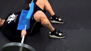 How to do a Barbell Glute Bridge [upl. by Annairda]