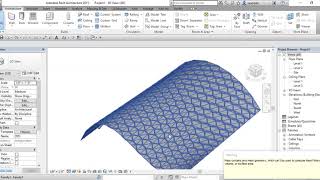 Complex glass Roof in Revit [upl. by Sheelagh]