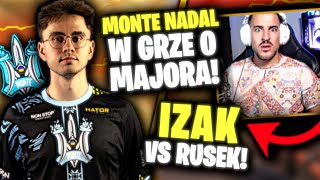 MONTE NADAL w GRZE O MAJORA 🔥 IZAK vs RUSEK NA FACEIT 😲 [upl. by Narba988]