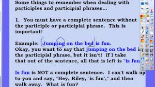 Participial Absolute and Appositive Phrases [upl. by Danae340]
