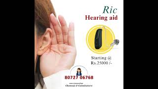 Affordable Hearing aids for Every hearing need chennai hearingdevices coimbatore [upl. by Nnyrat370]