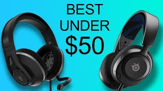 10 BEST Budget Gaming Headsets UNDER 50 🤑 [upl. by Etireugram946]