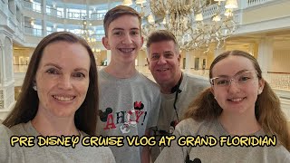 Explore Disneys Grand Floridian on our Pre Disney Fantasy Cruise Day [upl. by Ebonee]