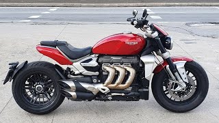 Rodolfinho da Z Testando Triumph Rocket 3 R 2021 [upl. by Stander]