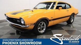 1972 Ford Maverick Supercharged Restomod for sale  0611 PHX [upl. by Nennerb902]