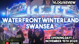 Waterfront Winterland  Opening Day Review  Vlog Winter Wonderland [upl. by Cordier]