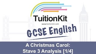 A Christmas Carol Stave 3 Analysis 14 English Literature [upl. by Clapper]