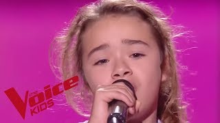 Amel Bent – Ma philosophie  Maïssa  The Voice Kids France 2018  Blind Audition [upl. by Chabot]