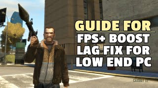 How to fix Lag in GTA 4FASTEASY [upl. by Elurd]