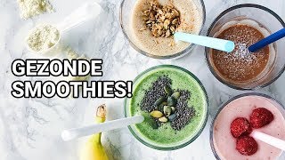 4 Recepten voor Gezonde Smoothies met Proteïne [upl. by Una]