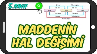 Maddenin Hal Değişimi  Taktikli Anlatım 📗 5Sınıf Fen 2023 [upl. by Noirb]