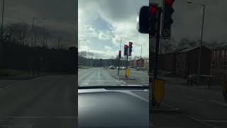 How to Merge with different lane in Leeds test routes 13092024 [upl. by Latsirc]