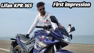 lifan KPR 165 first impression video [upl. by Herrle]