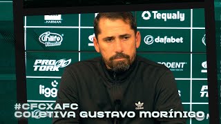 Coritiba 1 x 0 América  MG  Coletiva Gustavo Morínigo [upl. by Margarita77]