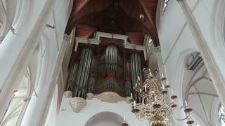 Organ Voluntary improvisatie door Sietze de Vries  Martinikerk Doesburg [upl. by Janot]