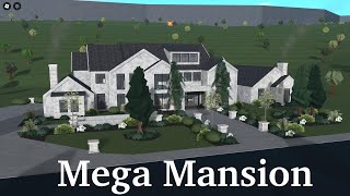 MEGA MANSION BLOXBURG SPEEDBUILD  6 bedrooms  200k [upl. by Nhguaval244]