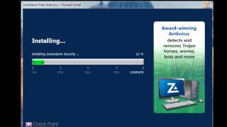 ZoneAlarm Free Antivirus  Firewall 102047000 [upl. by Eanil8]