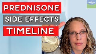 Prednisone Side Effects Timeline [upl. by Assylem684]