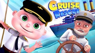 Zool Babies Series  Cruise Ship Rescue  Videogyan Kids Shows  Cartoon Animation For Children [upl. by Kolk65]